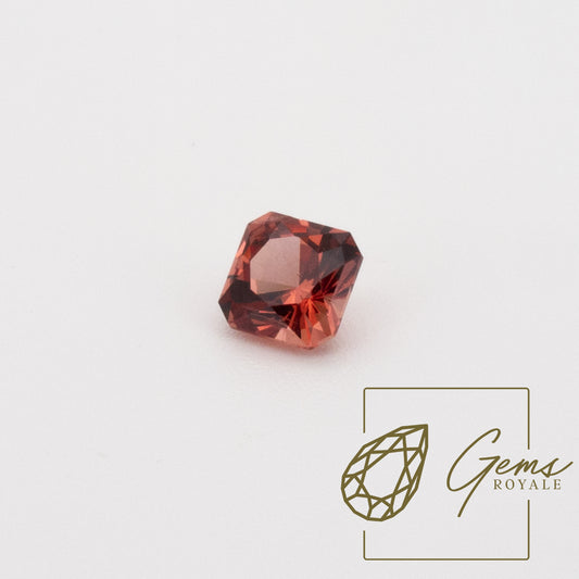 Chevron cut Spessartine Garnet, 1.1 ct