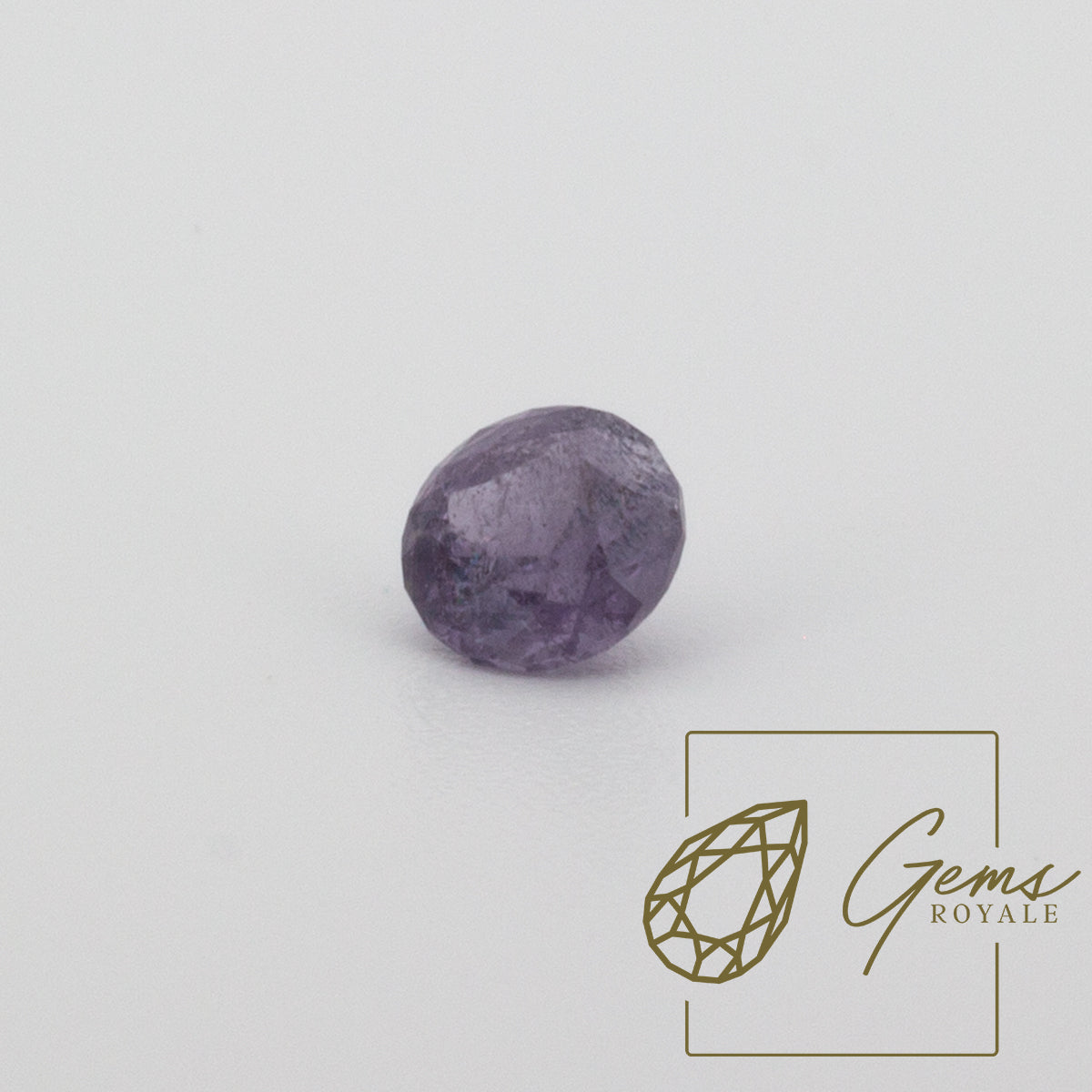 Round cut purple Spinel, 0.85 ct