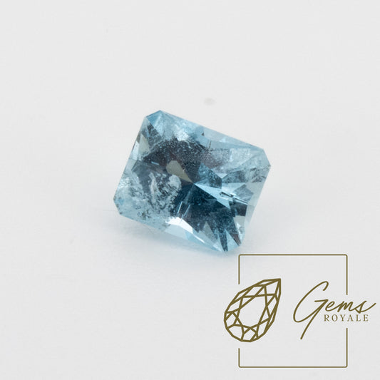 Chevron cut Aquamarine 1.14 ct