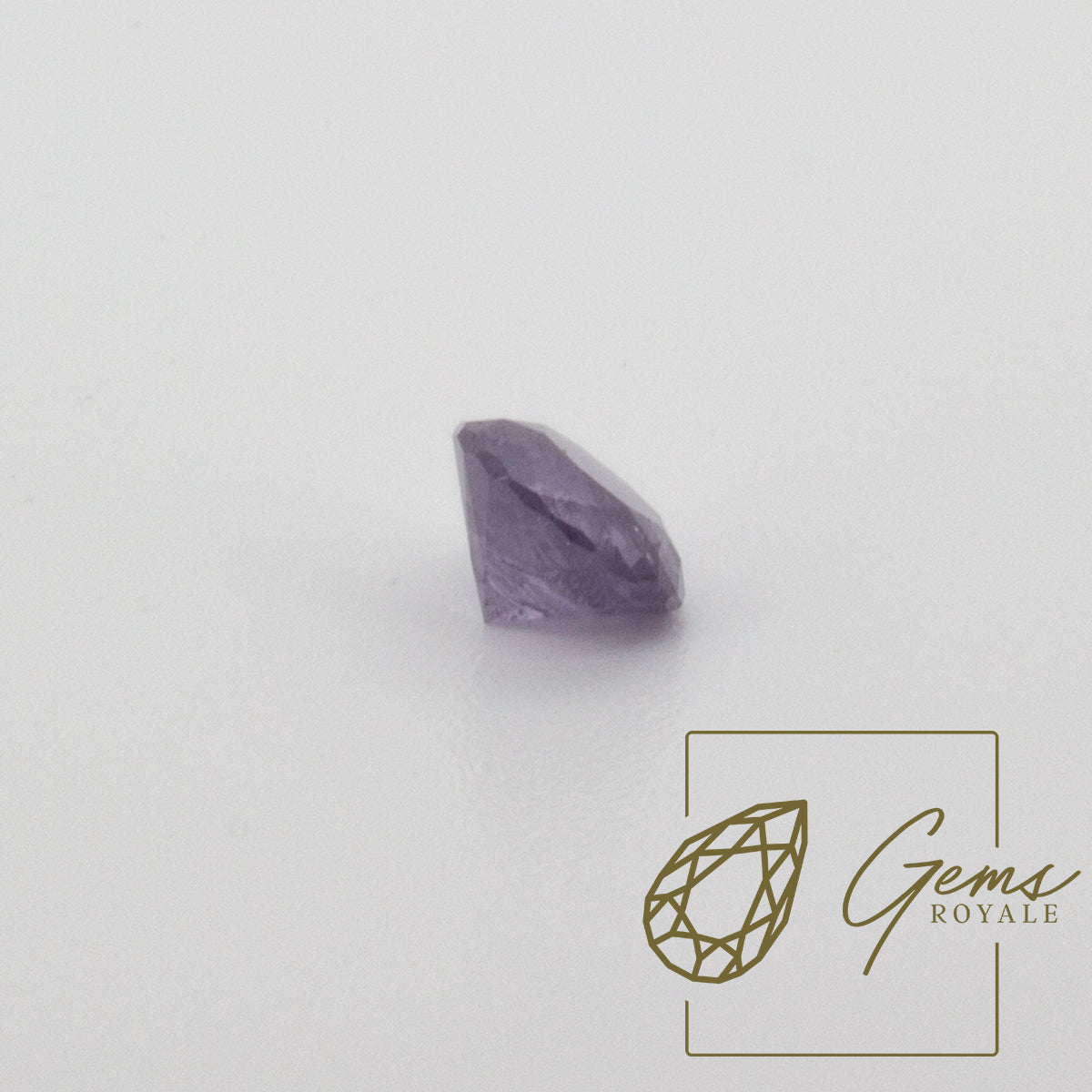 Round cut purple Spinel, 0.85 ct